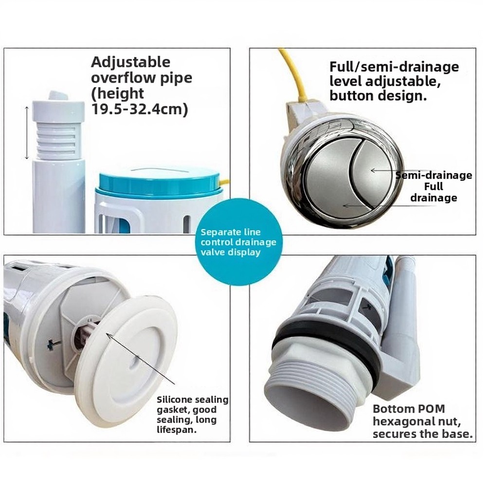 1 sztuka Mechanizm spłukiwania – Toilet Fill Valve recenzja i cena