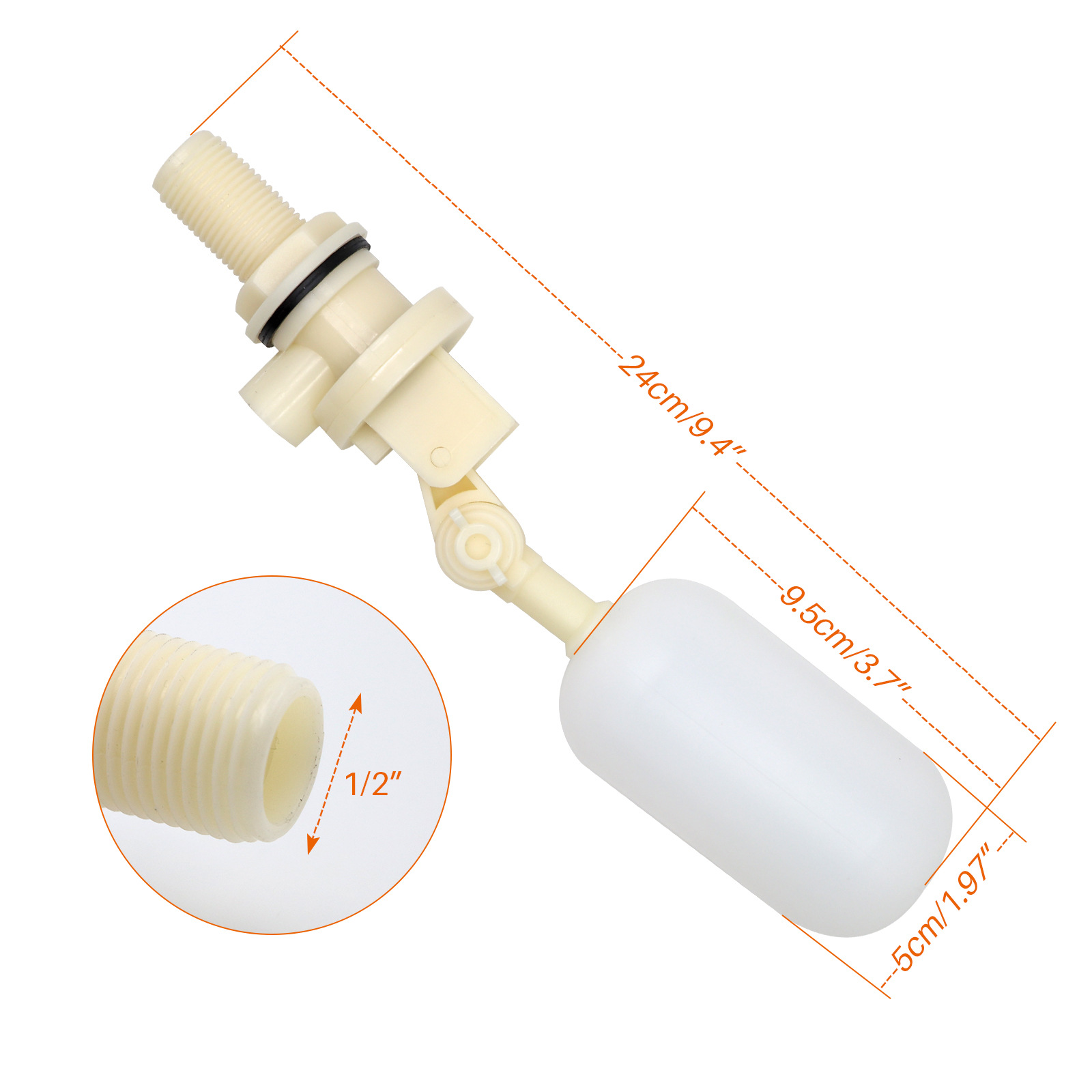 3 SZT. Zawór pływakowy z regul – Float Ball Valve recenzja i cena